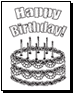 birthday coloring pages