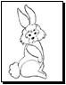 bunny coloring pages