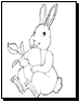 bunny coloring pages