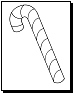 Candy Cane coloring pages