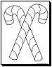 Candy Cane coloring pages