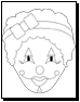 apple coloring page