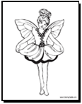 fairy coloring pages