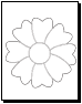 flower coloring page