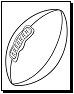 football coloring pages