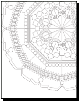 geometric coloring page