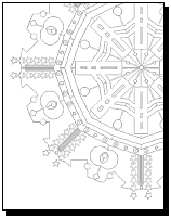 geometric coloring page