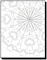 mandala coloring page