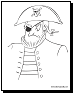 Pirate coloring pages