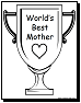 Mother's Day coloring pages