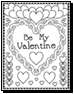 valentines day coloring pages