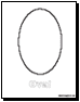 Ovals Coloring Pages