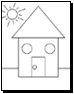 shapes coloring pages