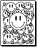 smiley coloring pages