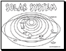 solar system coloring pages