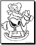 teddybear coloring pages