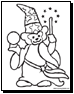 teddybear coloring pages