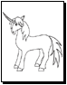 unicorn coloring pages