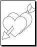valentine coloring sheets
